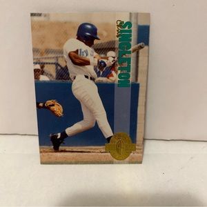 Chris Singleton Classic Games Baseball Card